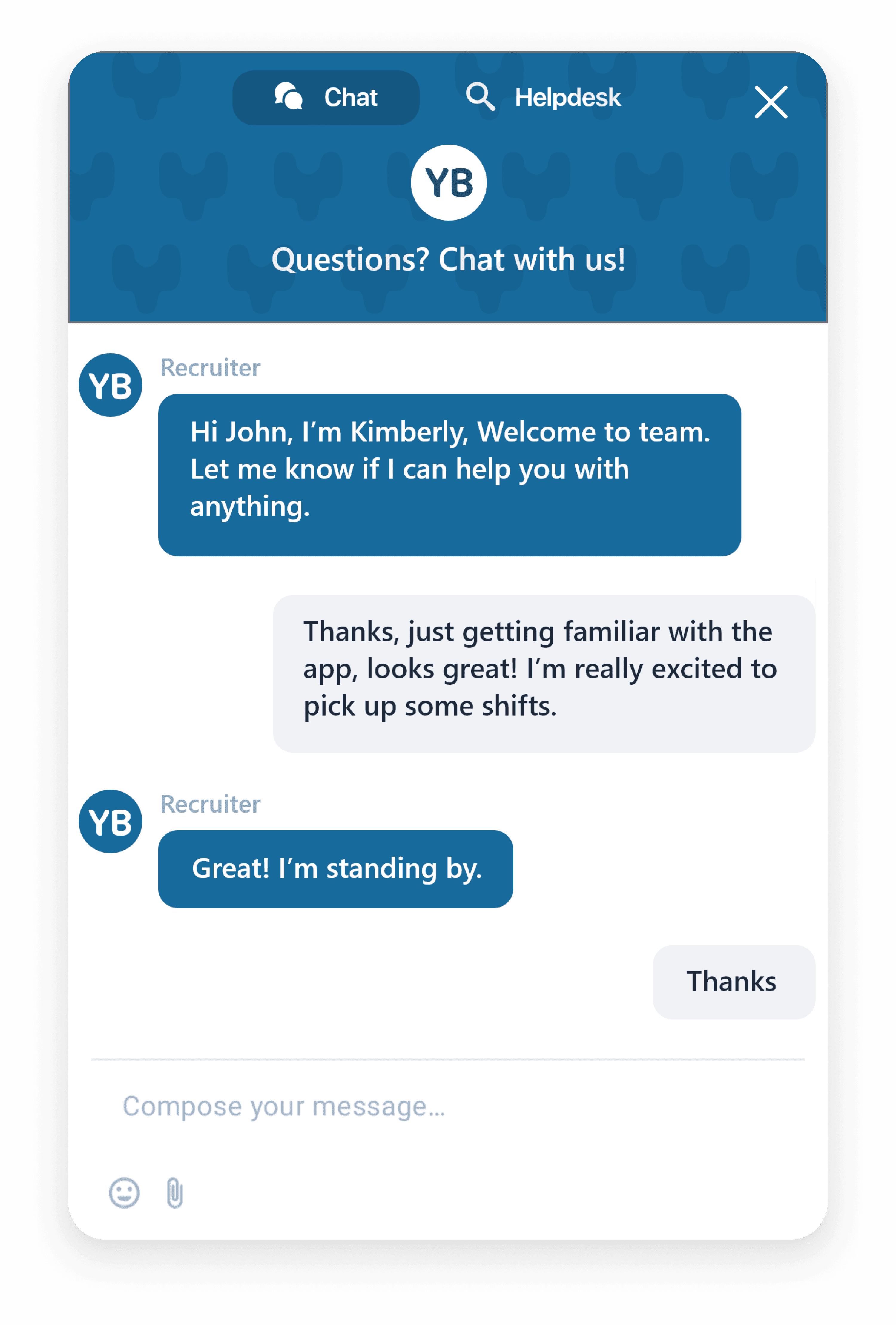 Omnichannel Messaging screenshot