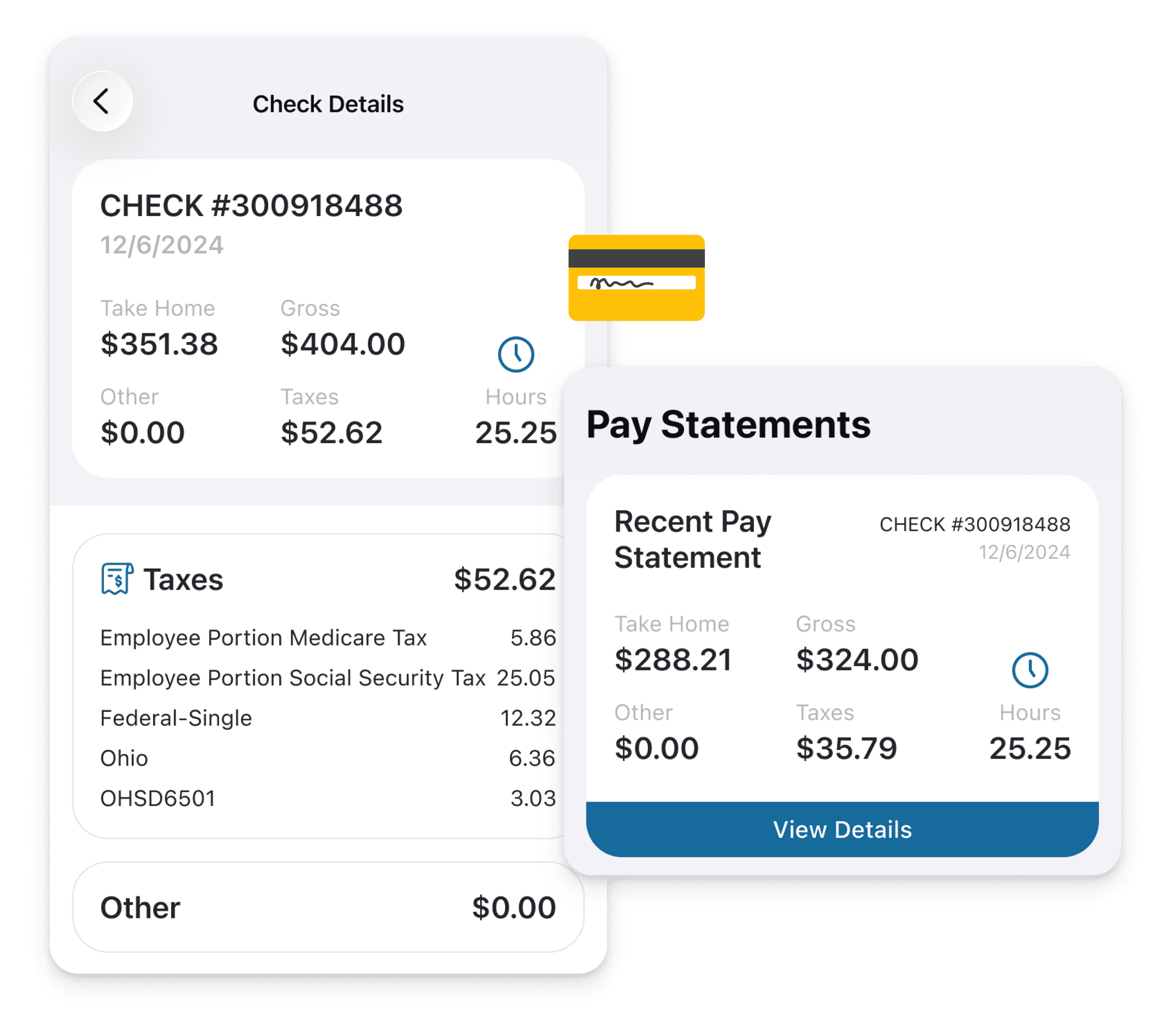 Payroll & Pay Delivery screenshot