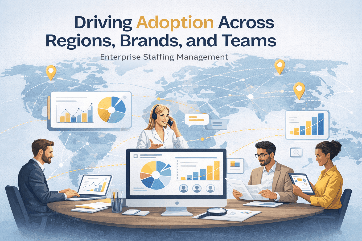 Driving adoption across regions, brands, and teams